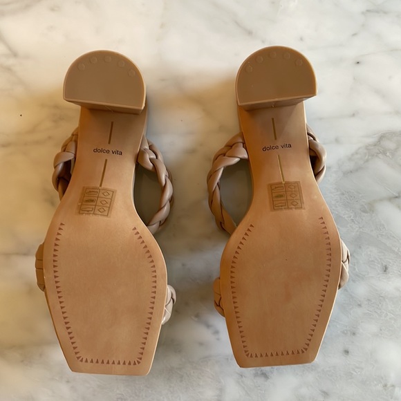 Dolce Vita Paily Braided Sandal in Cafe Stella Size 7.5 - Picture 7 of 7